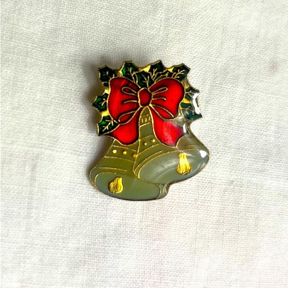 Christmas Bells Lapel Pin